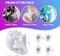 LET'S RESIN Resin Molds Silicone, 1 Pc Large Silicone Skull Epoxy Molds with 4 Pcs Small Skeleton Epoxy Resin Molds for Resin Casting Art Crafts, Candle Making, Home Decor, Pendants, Keychains